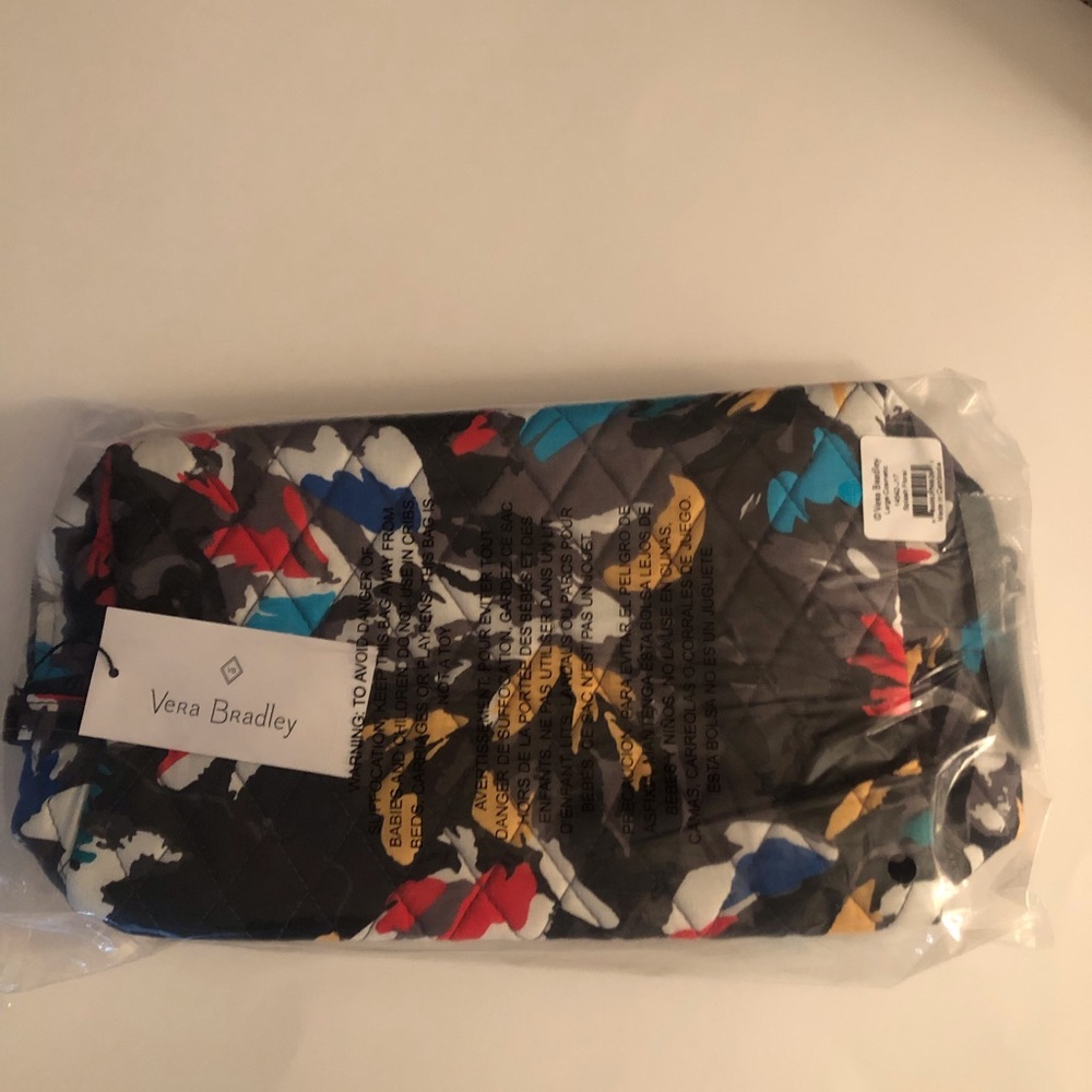 New Vera Bradley Large Cosmetic Bag,  Brand new with tags. 12 X 6 1/2” - Picture 7 of 7